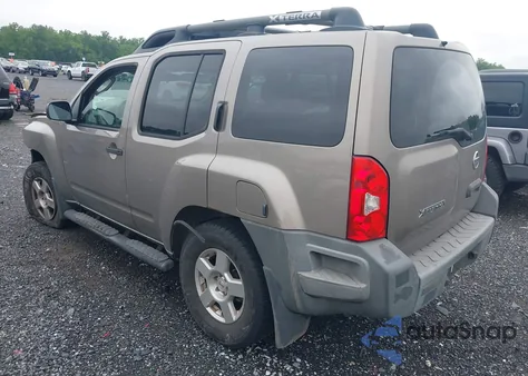 2008 Nissan Xterra S z USA, uszkodzony, nr VIN 5N1AN08W18C540252
